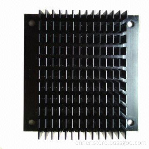 Extrusion Heatsink with Black Anodized Surface Treatments